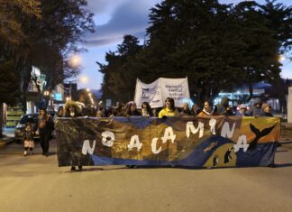 Es 4 y hay marcha del No a la Mina: “Chubut de pie por un futuro sin radiación”