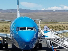 Chubut amplía su conectividad área con vuelos directos entre Esquel y Córdoba