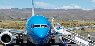 Chubut amplía su conectividad área con vuelos directos entre Esquel y Córdoba