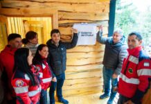 Inauguran nueva base de brigadistas en Puerto Patriada para reforzar la prevención de incendios