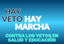 Universitarios se movilizan: “Hay veto, hay marcha”