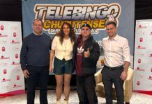 El Telebingo Chubutense celebró el aniversario de Camarones con El Polaco