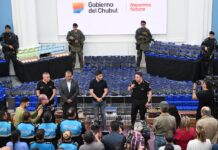 Torres encabezó millonaria inversión a la Policía del Chubut