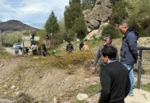 Comenzaron los trabajos de limpieza y saneamiento del Arroyo Esquel
