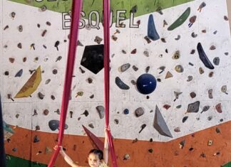 El Club Andino presenta su Muestra Anual de Acrobacia en Telas