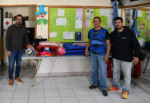 El barrio Jorge Newbery recibió elementos deportivos