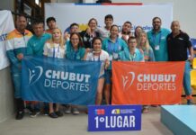 Juegos Para Araucanía: Chubut se consagró campeón en natación adaptada