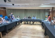 A puertas cerradas, Taccetta y su gabinete presentaron el Presupuesto 2026