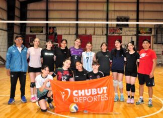 Vóley: El Sub 15 Femenino realizó su última concentración en Esquel