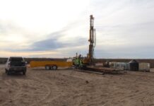 Envían equipos de perforación a Cholila para garantizar el abastecimiento de agua potable