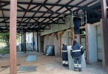 Realizan mejoras en la Escuela Experimental N° 2005