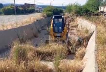 Trevelin: limpian canales y piden que los vecinos mantengan los terrenos baldíos