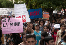 A 23 años de la primera gran marcha del No a la Mina
