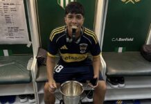 El esquelense Juan Cruz Payal se coronó campeón con la Reserva de Boca y va por otro título