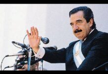 Con un acto, se conmemoran en Esquel los 42 años de la asunción de Alfonsín