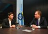 Deuda de Nación con jubilados del Chubut: Torres se reunió con Santilli para reclamar el pago de ANSES con la caja previsional provincial