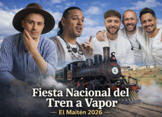 El Maitén celebra la Fiesta Nacional del Tren a Vapor con folclore, chamamé y cuarteto