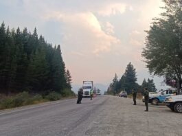 Habilitan la circulación en la Ruta 40 entre Epuyén y El Hoyo