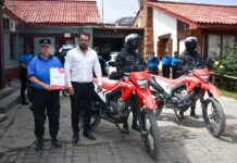 El municipio de Esquel entregó motocicletas a la Policía del Chubut