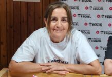 Asucena Sambueza volvió al área de Adultos Mayores