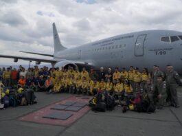Llegaron más refuerzos desde el Norte para combatir el fuego en Los Alerces