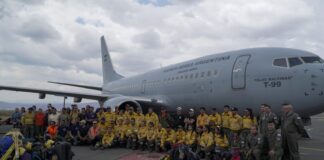 Llegaron más refuerzos desde el Norte para combatir el fuego en Los Alerces