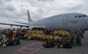 Llegaron más refuerzos desde el Norte para combatir el fuego en Los Alerces