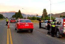 Chubut registró una baja del 13,3% en alcoholemias positivas durante las fiestas