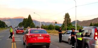 Chubut registró una baja del 13,3% en alcoholemias positivas durante las fiestas