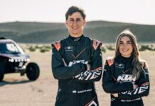 Trevelin en lo más alto: Augusto Sanz volvió a ganar una etapa en el Rally Dakar