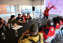 Incendios: “La lluvia ayudó, pero no hay que aflojar”, el mensaje en el Comando de Operaciones