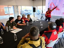 Incendios: “La lluvia ayudó, pero no hay que aflojar”, el mensaje en el Comando de Operaciones