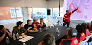 Incendios: “La lluvia ayudó, pero no hay que aflojar”, el mensaje en el Comando de Operaciones