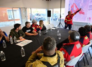 Incendios: “La lluvia ayudó, pero no hay que aflojar”, el mensaje en el Comando de Operaciones