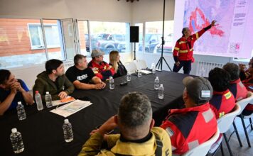 Incendios: “La lluvia ayudó, pero no hay que aflojar”, el mensaje en el Comando de Operaciones