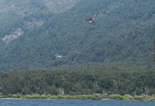 El incendio sigue activo y con múltiples focos