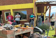 Se concretó la primera conexión de gas domiciliario en Esquel después de varios años