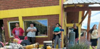 Se concretó la primera conexión de gas domiciliario en Esquel después de varios años