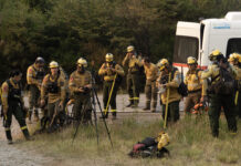 Incendio en Los Alerces: el calor y el viento reactivaron todos los frentes