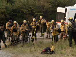 Incendio en Los Alerces: el calor y el viento reactivaron todos los frentes