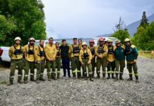 Puerto Patriada: el fuego está contenido pero alertan por vientos y suba de temperatura