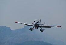 Incendio en el Parque Los Aerces: bomberos voluntarios de Chile se suman al combate del fuego