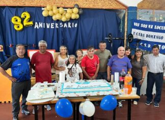 El Club Social y Deportivo Río Pico celebró sus 82 años