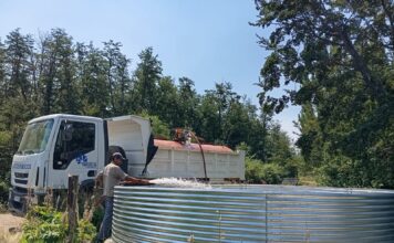 Trevelin refuerza la prevención de incendios con nuevas reservas de agua