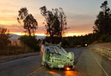 Vuelco en la Ruta 71