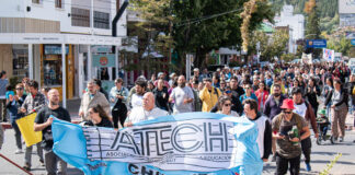 ATECh Regional Oeste adhiere al paro nacional docente