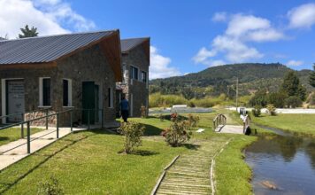 Instalan antenas de internet en la Piscicultura Bagillt y en el puesto de Lago Vintter