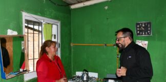 Nuevas conexiones de gas en el barrio Cañadón de Borquez