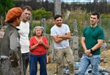 Familias afectadas por el incendio: comenzaron los trabajos para construir 70 viviendas