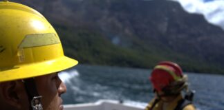 Incendio en Los Alerces: “Logramos organizar un esquema para contener a los pobladores y prestadores”, dijo el presidente de Parques